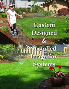 Custom Designed & Installed Irrigation Systems | C & C Construction | Seattle & Mercer Island General Contractor