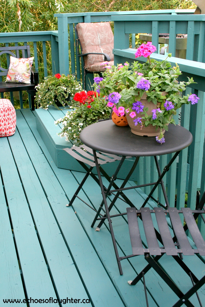 Turquoise deck | Creative Tips For Adding A Deck To Your Home | C&C Construction | General Contractor Serving Seattle & Mercer Island
